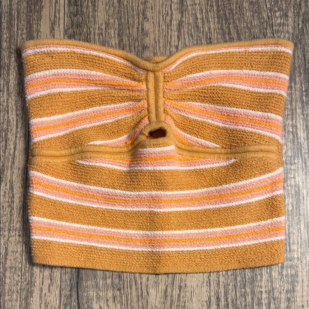 American Eagle Tube Top Striped